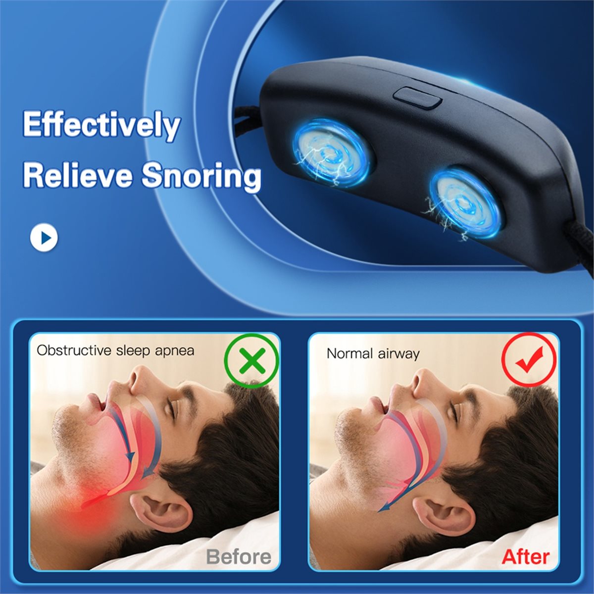 Health Wellness Trends - Dispositivo Anti-Russamento Intelligente USB 2026 Trend