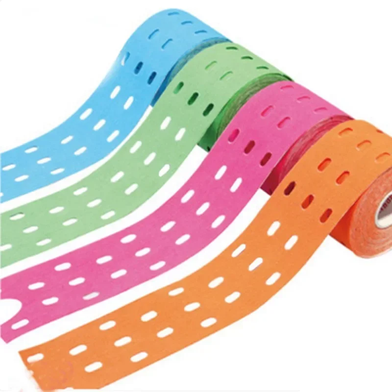 Kinesiology Tape Sports - 5cm kinesiologia perforata nastro adesivo elastico