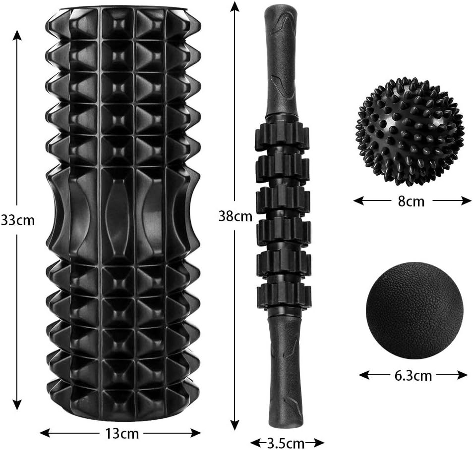 Set 5 in 1, palla da massaggio - Foam Roller Trigger Point recensione e prezzo
