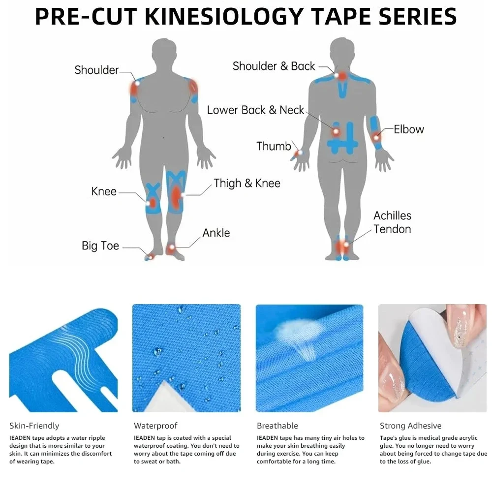 Nastro kinesiologico pretaglia - Kinesiology Tape Sports recensione e prezzo
